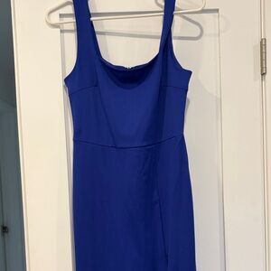SHEIN Royal Blue Full-Length Dress
